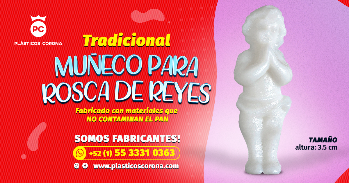 Muñeco para rosca de Reyes