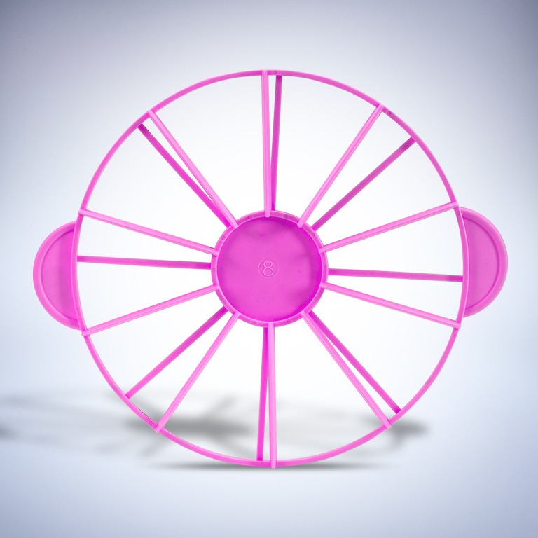 marcado pastel plastico 8 y 10 rebanadas